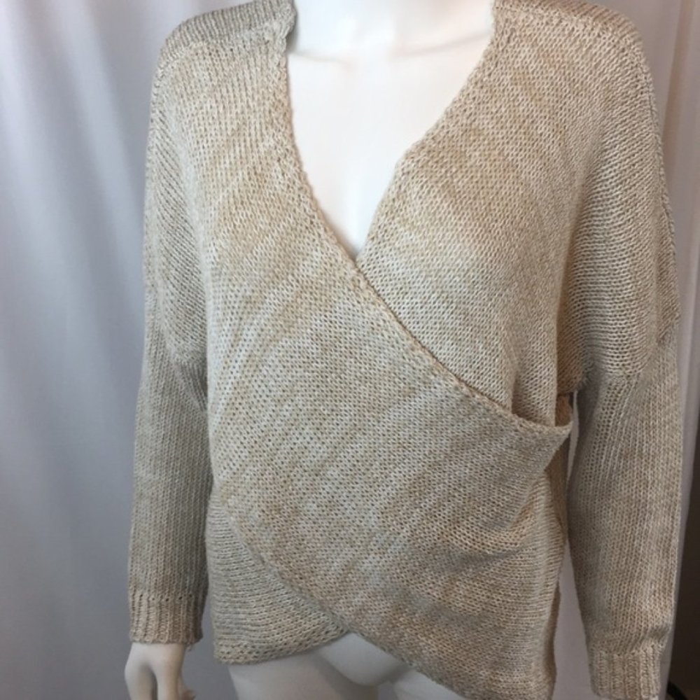 Faux Wrap Sweater - Picture 2 of 4